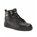Puma 387592-01 MID Sneaker Rebound Rugged Herren  black/gold